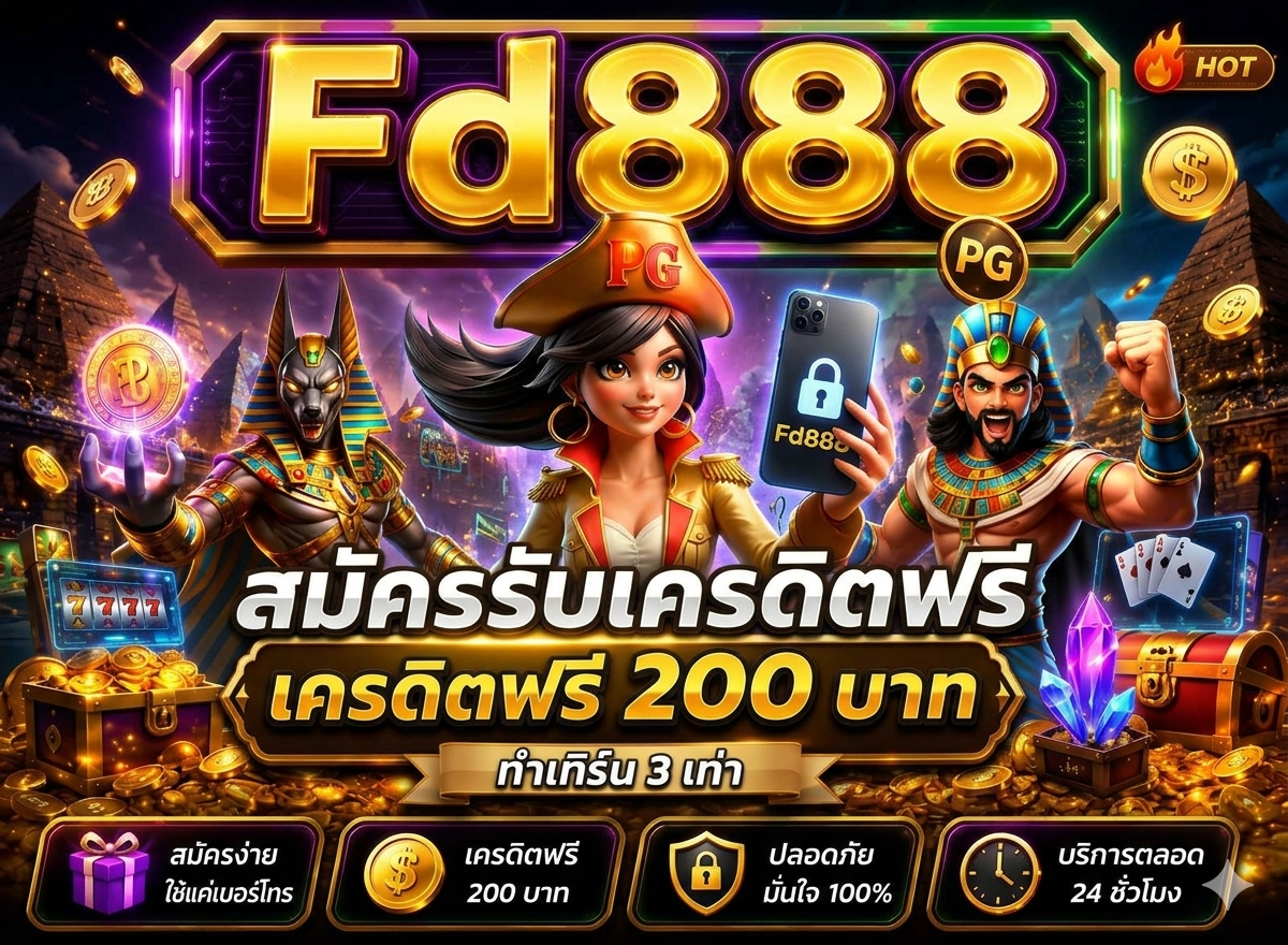 Fd888 สมัครสมาชิก ง่ายดายและรวดเร็ว